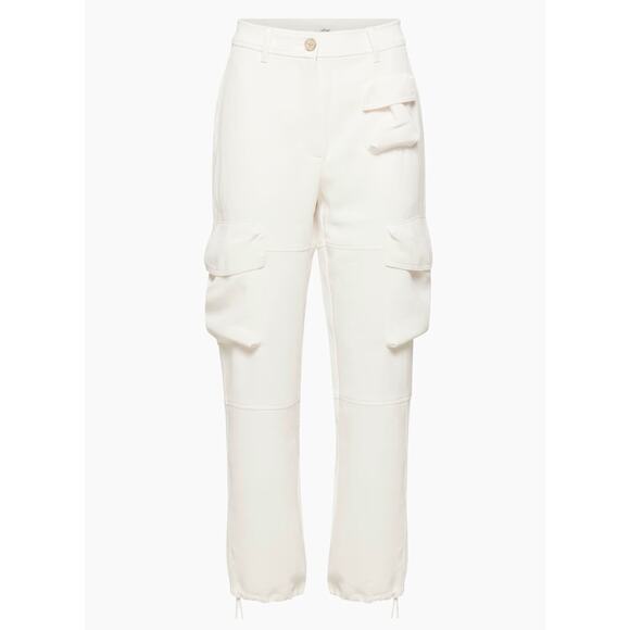 Wilfred light Birch High-rise crepe cargo pants - Picture 6 of 9